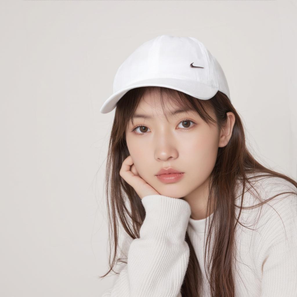 Nike Спортивный солнцезащитный козырек Полиэстеровая кепка Унисекс Шляпы Белый FB5372-100