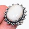 Moonstone Handmade 925 Sterling Silver Jewelry Ring Size 9.5 R6J16