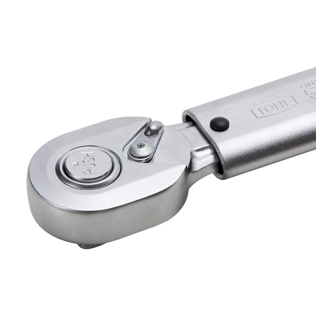 TONE Preset Torque Wrench 300Nm (Direct Set/Hold Type), T4MN300H, 12.7mm (1/2") Drive, Black,