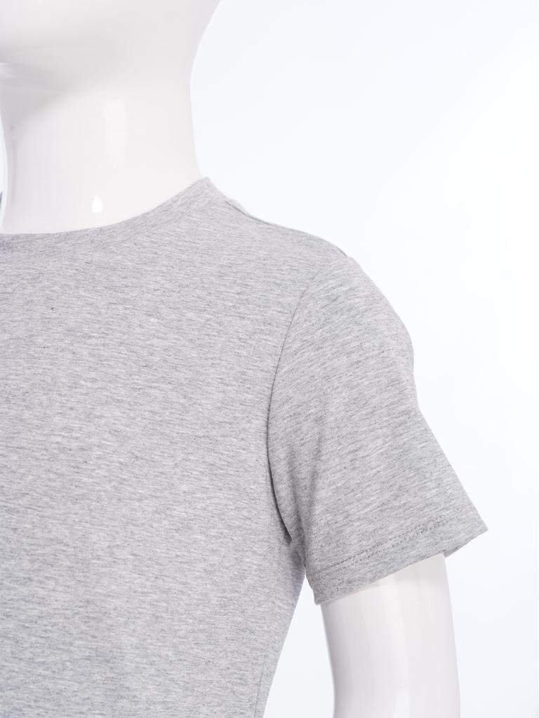 Детская одежда для особых нужд Комбинезон с круглым вырезом и коротким рукавом Невидимая молния сзади Однотонный Адаптивная одежда Комфортный наряд