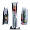 PS5 Matte Black Cartoon Protective Side Sticker