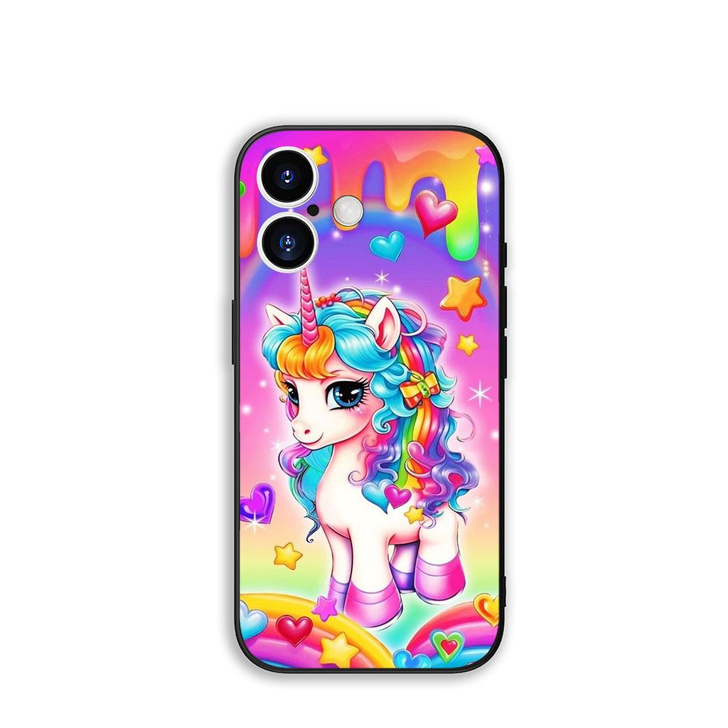 Для OPPO A54 A40 A60 A80 A18 A16 A17 A38 A78 A79 A57 A55 A96 A15 A12 Чехол для телефона Обои Единорог Милый Постер Корпус