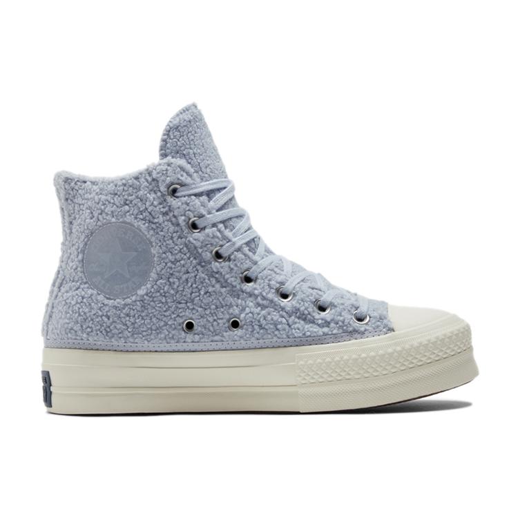 Кеды Chuck Taylor All Star Wmns Converse на платформе высокие 'Cozy Sherpa - Ghost' Женские 572240C