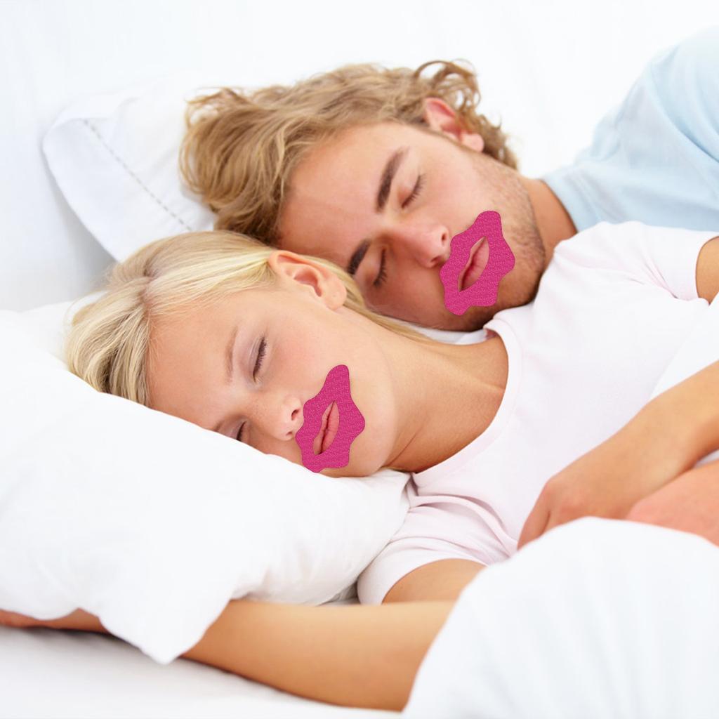 Наклейки от храпа для взрослых Наклейки для коррекции рта Лента