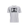 Футболка мужская повседневная с коротким рукавом и большим логотипом, серая 1361673-011
