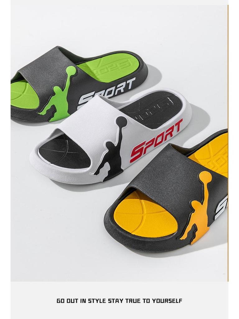 Летние шлепанцы с нескользящей подошвой для мальчиков - Модная обувь для дома и улицы