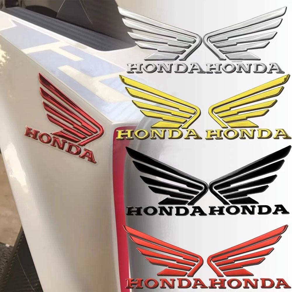 Honda Motorcycle Personalized Modification Accessories Wings Decals CB400X 300R Vario125 150 3D Soft Adhesive Stickers
