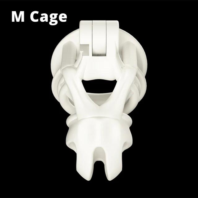 New 3D Printing Chastity Cage Curve Rings Fidelity Cage Extreme Micro Cock Cage Hentai Invisible Sex Toy for Male BDSM Sex Game