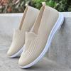 Old Beijing Cloth Shoes, Women's New Spring/Summer Casual Single Shoes, Soft Sole, Mid To Old Age Mom Flat Shoes, 2024