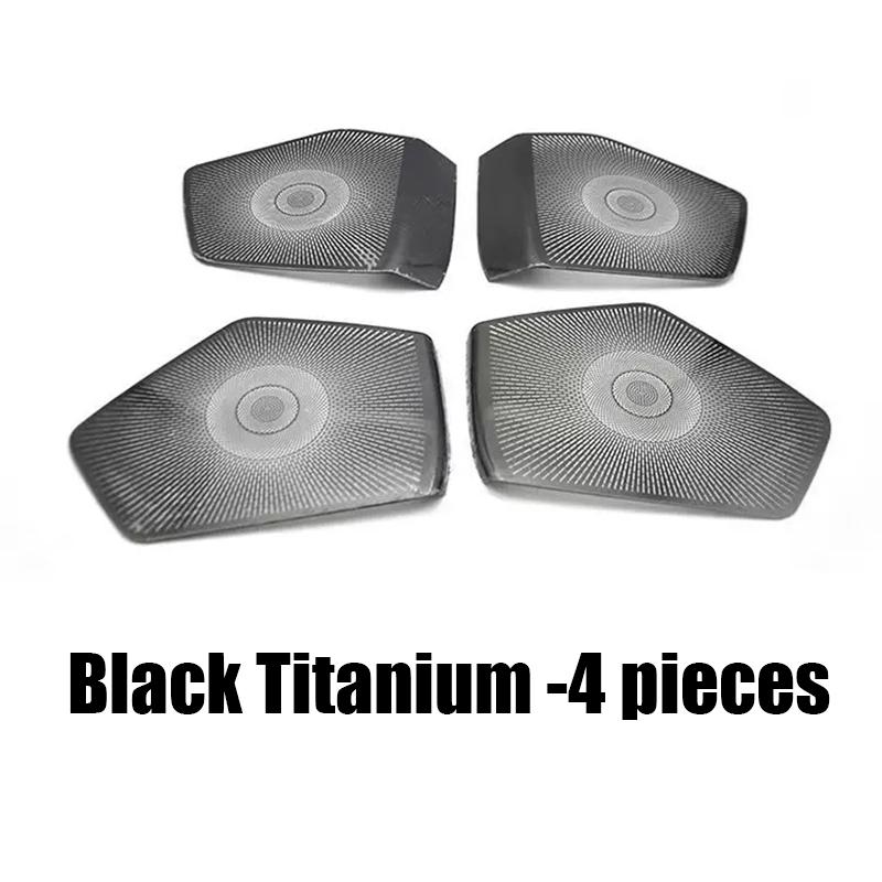 For Peugeot 408 2024 2025 Car door audio panel protective cover and horn cover made of stainless steel material