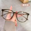 Ultra-Light Anti-Blue Light Glasses Frame, Student Female Large-Frame Glasses, Big Face, Thin And Degree Hair