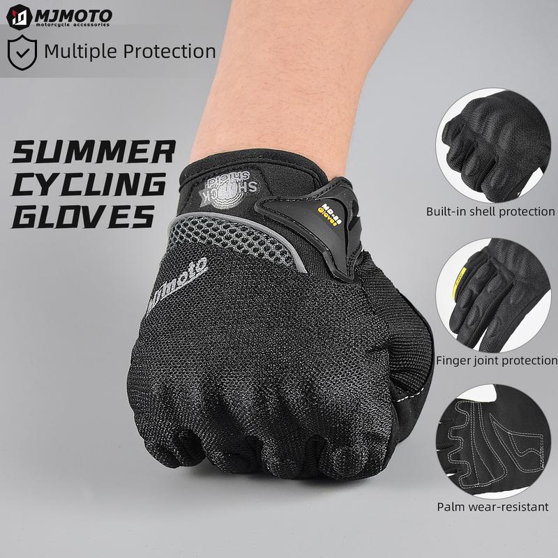 Summer Breathable Cycling Gloves Touch Screen Motocross Gloves Off-Road ATV Dirt Bike DH Downhill MTB MX Enduro BMX Accessories