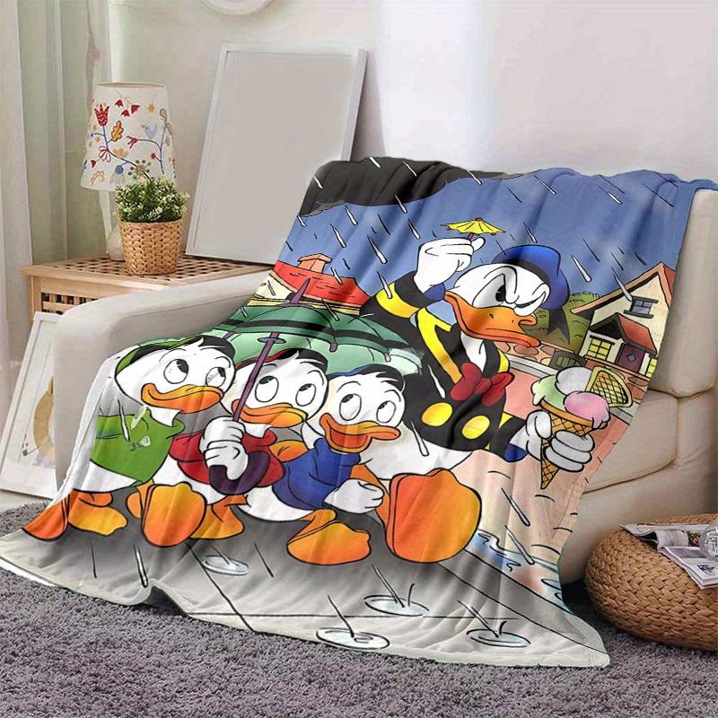 1pc. Cartoon Duck Family Design Blanket, Seasonal Universal Home Decorative Throw Blanket for Room, Gift Idea for Friends and Family, Cozy a