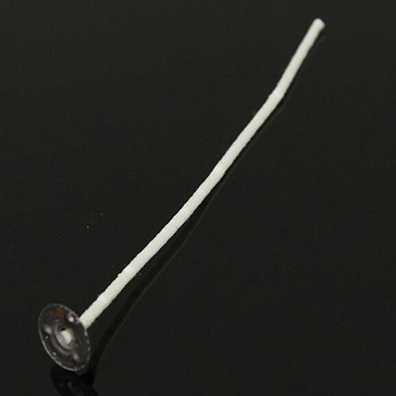 New 4 Inch White Candle Wicks Cotton Core For DIY Candle Making Low Smoke 30pcs