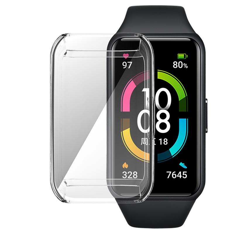 Силиконовый Чехол Защитная Крышка Оболочка Аксессуары для Huawei Band 8 7 6 / Honor Band 6