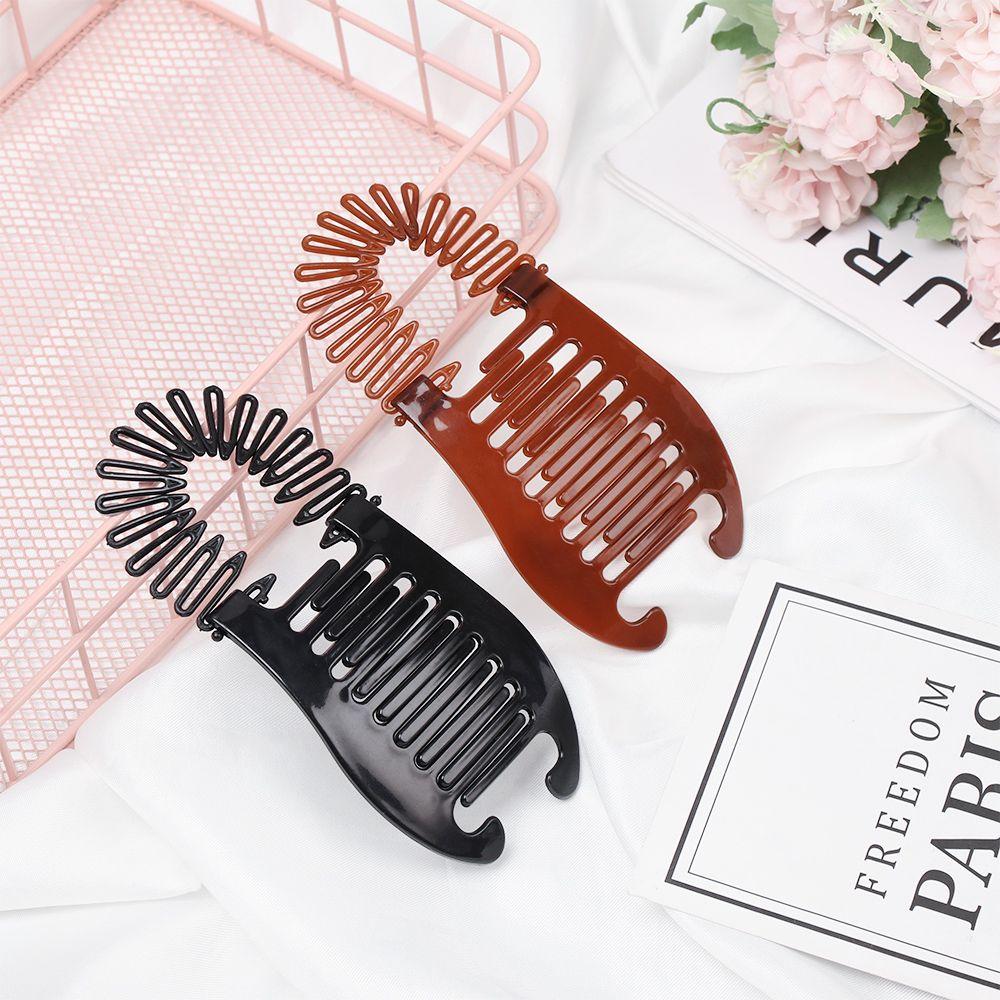 Girls Hair Holding Tool Headwear Hair Braider Scorpion Type Ponytail Rubber Bands Banana Clip