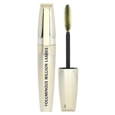 L'Oréal, Объемная тушь для ресниц Million Lashes, оттенок Blackest Black 635, 0,3 жидких унций (9 мл)