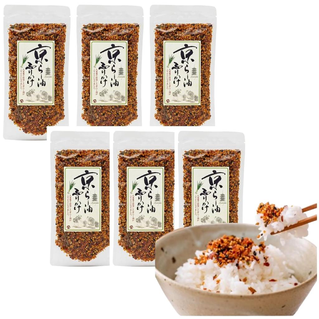 Kyoto Chili Oil Furikake 80g 6-piece set