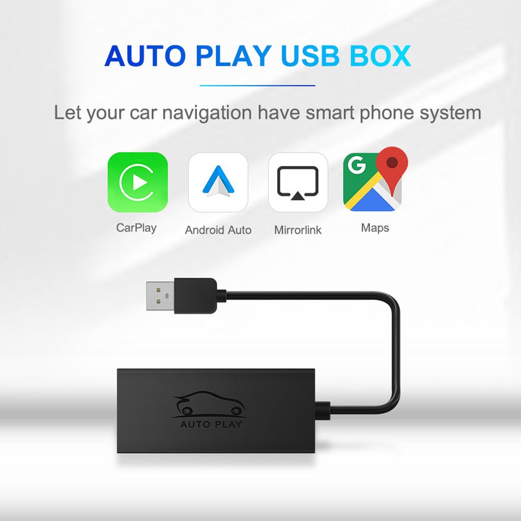 CP001 Проводной USB-ключ CarPlay Android Авто Автомобильная навигация Мини-коробка Mirrorlink для Android iOS