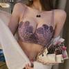Женское летнее сексуальное кружевное красивое нижнее белье с открытой спинкой и парой молочных вставок для предотвращения обвисания, регулируемое