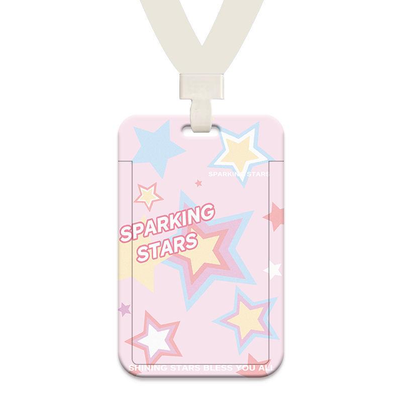 Cartoon Credential Card Holder Bags Doctor Nurse Neck Strap Lanyards Keychain Pass Card Holder Hang Rope Lariat Lanyard Gifts