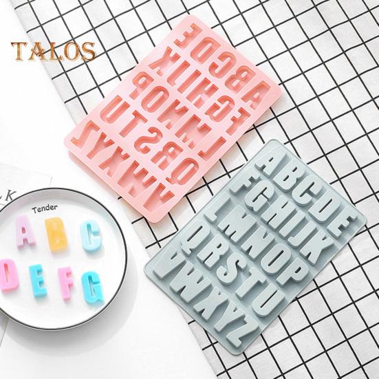 Антипригарная силиконовая форма для шоколадного торта с 26 буквами, DIY высокотемпературная устойчивая форма для торта, инструмент для выпечки