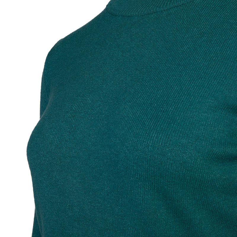 BELLE FEMME Женский свитер с круглым вырезом из шерсти и кашемира