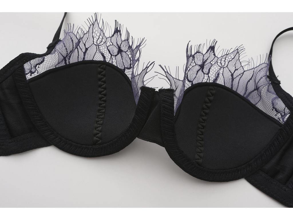 Кружевной бюстгальтер пуш-ап: Сексуальный, Мягкий хлопок, Подчеркивающий для маленькой груди