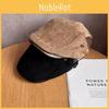 Simple Retro Solid Color Suede Neutral Casual Beret For Casual Winter Fashion