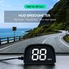 Car Head Display Digital GPS Speedometer HUD Speed Meter KMH MPH Dispaly Plug and Play for Vehicle Truck Motorcycle Auto Part Accessories