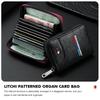 ZDNE2 For BMW Car Logo Card Holder Coin Wallet ID Card Driver License Organizer Holder 1 2 3 5 7 Series X1 X2 X3 X4 X5 X6 G20 G30 G11