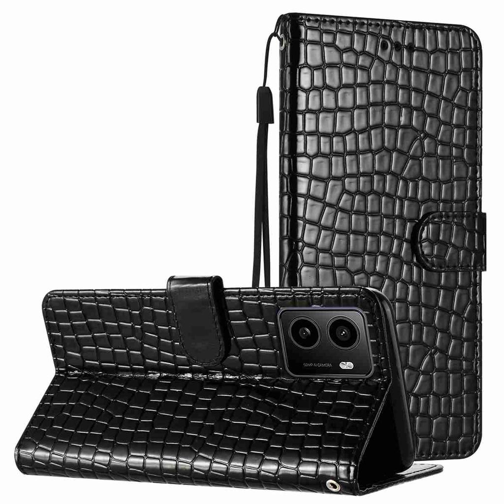 Модный чехол для телефона под крокодила для серии Nokia. Nokia C110 C12 C2 C210 C22 C300 C310 C32 G310 XR21..., Кошелек из искусственной кожи со слотами для карт и противоударный