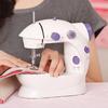 1pcs Electric Sewing Machine Mini Portable Home Beginners Ladies Dedicated Nightlight Footpedal Straight Hand Table Two Thread K