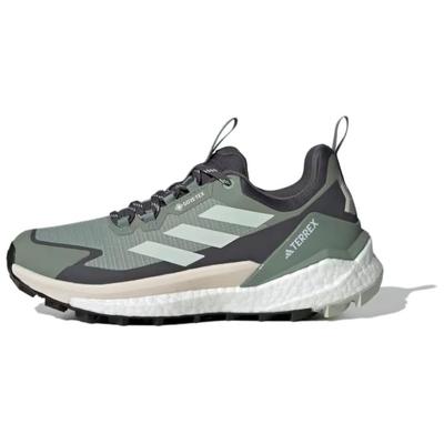 Terrex Free Hiker 2.0 Low GORE-TEX Silver Green Women Sneakers Linen-Green Grey-Six JI1869