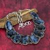 Pietersite 925 Solid Sterling Silver Necklace with Adjustable Chain, Handmade Gemstone Jewelry Necklace For Memorial Day