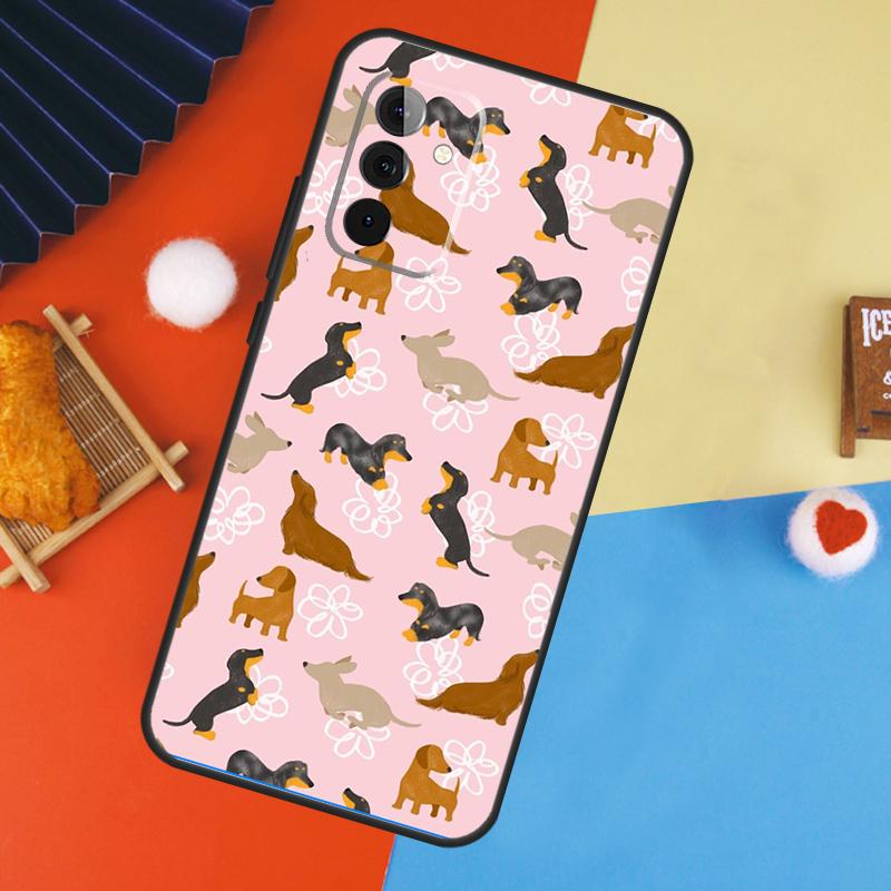 Dachshund Teckel Dackel Dog For Samsung Galaxy A13 A23 A33 A53 A15 A25 A35 A55 A51 A71 A12 A32 A52 A14 A34 A54 Case