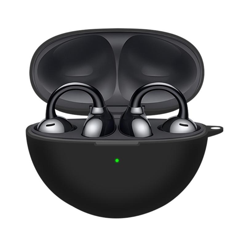 Защитный чехол-скин для зарядного кейса наушников FreeClip, пыле- и ударопрочный чехол из мягкого силикона