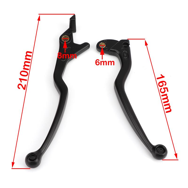 Мотоциклетная тормозная ручка из алюминиевого сплава, тормозной рычаг сцепления, подходит для Suzuki 125cc GN125 GS125, модификация мотоцикла