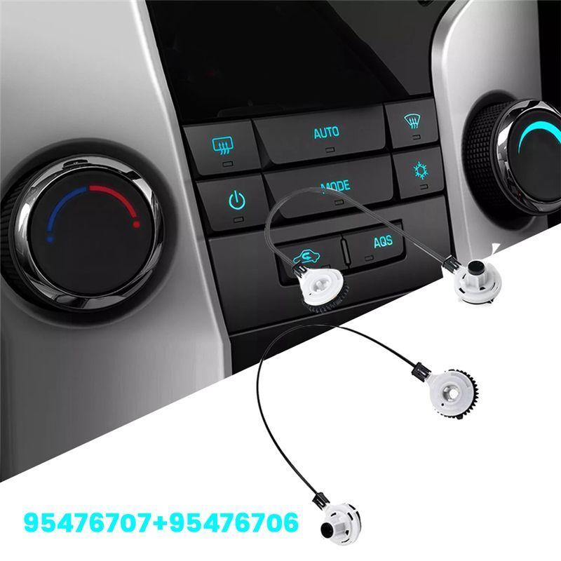NEW-2Pcs 95476706 95476707 Temperature Control Cable For Trax Sonic Aveo 2012-2021 Air A/C Heater Control Cable