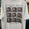Редкая хлопковая мужская унисекс футболка Manic Street Preachers Все размеры 9D405