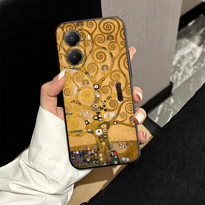 Поцелуй Густава Климта Мягкий чехол для телефона для Xiaomi Poco X5 X6 X7 X8 Pro Max X3 F7 F8 Ultra M8 M7 M6 M5 Redmi 15 15C 14C 13C 12C