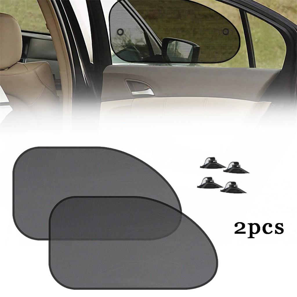 2PCS Mesh Car Side Window Shade Cling Sunshades Sun Shade Cover Visor Shiel