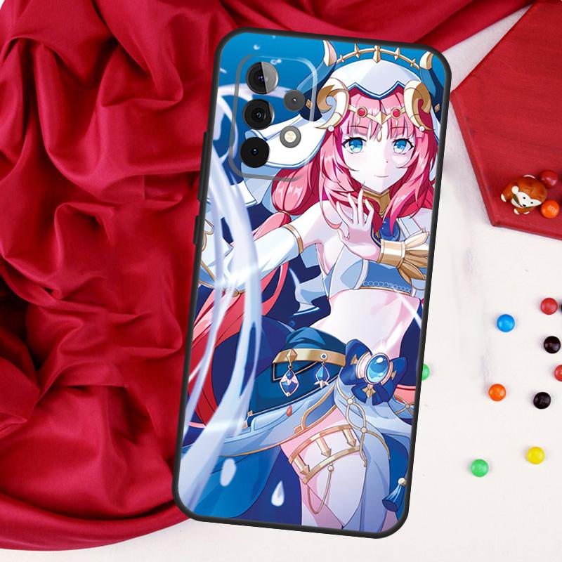 Чехол Genshin Impact Nilou для Samsung Galaxy A52 A32 A22 A54 A14 A16 A26 A36 A56 A55 A35 A05 A06 A15 A53 A33 A13