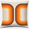 Retro Rainbow Geometric Color Series Pillow Cover Gift Home Office Decoration Pillow Bedroom Sofa Car Cushion Cover