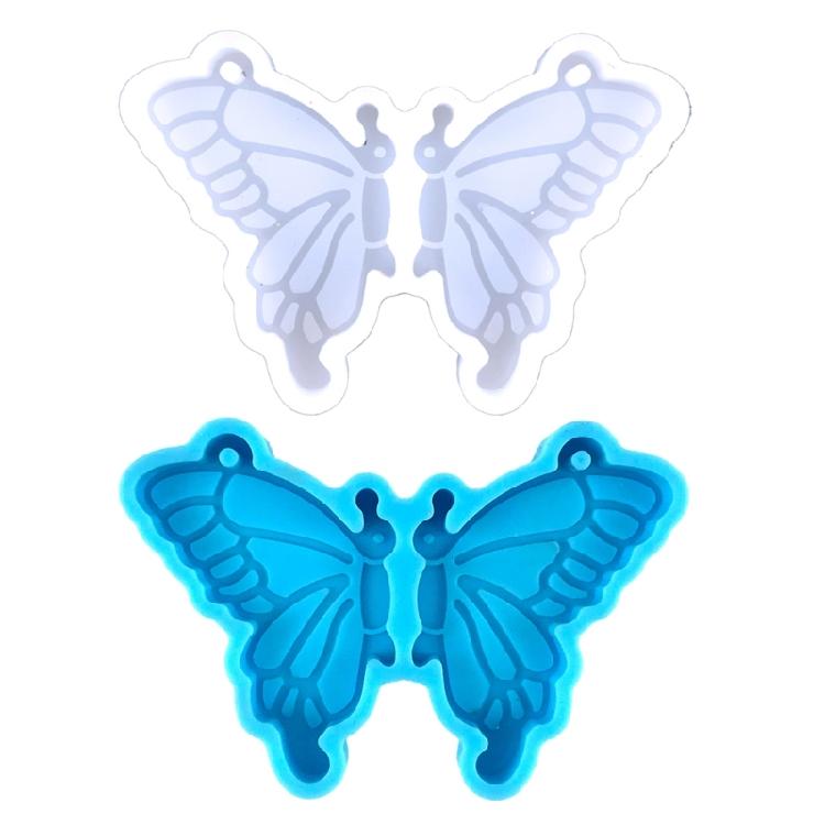 Butterfly-Silicone Mold Pendant Resin Epoxy Mold for Casting Resin Keychain Mold
