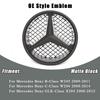 For Mercedes Benz W204 W245 X204 Class Front Grille Star Emblem Illuminated Logo Glossy Black and Chrome silver Newest 3D Style BF1