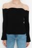 Women's Elegance Style Sweater Stone Carmen Collar Knitwear Sweater
