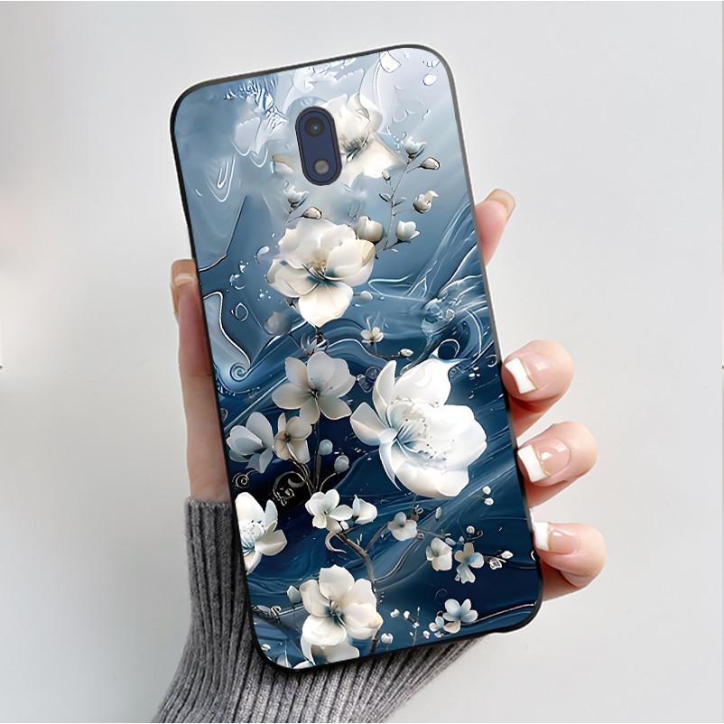 For Nokia 3 Case For Nokia 3.1 Phone Case Luxury Fashion Butterfly Flowers Soft Slim Black Silicone Back Cover for Nokia3 Casing