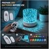 USB-Powered Aurora Water Ripple Projection Smart Light | Static Multicolor Lighting Effects | Touch-Control Color-Changing Ice Crystal Cube Mood Light