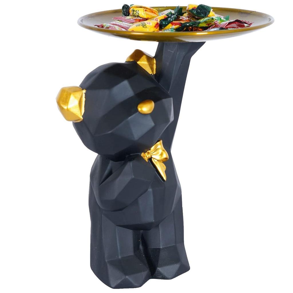 Крутая статуэтка собаки для домашнего декора, статуэтка, статуэтка-блюдо в виде собаки для дома, декоративный предмет для офисного стола